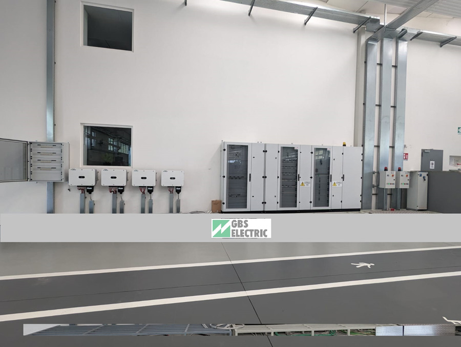 Impianto elettrico industriale